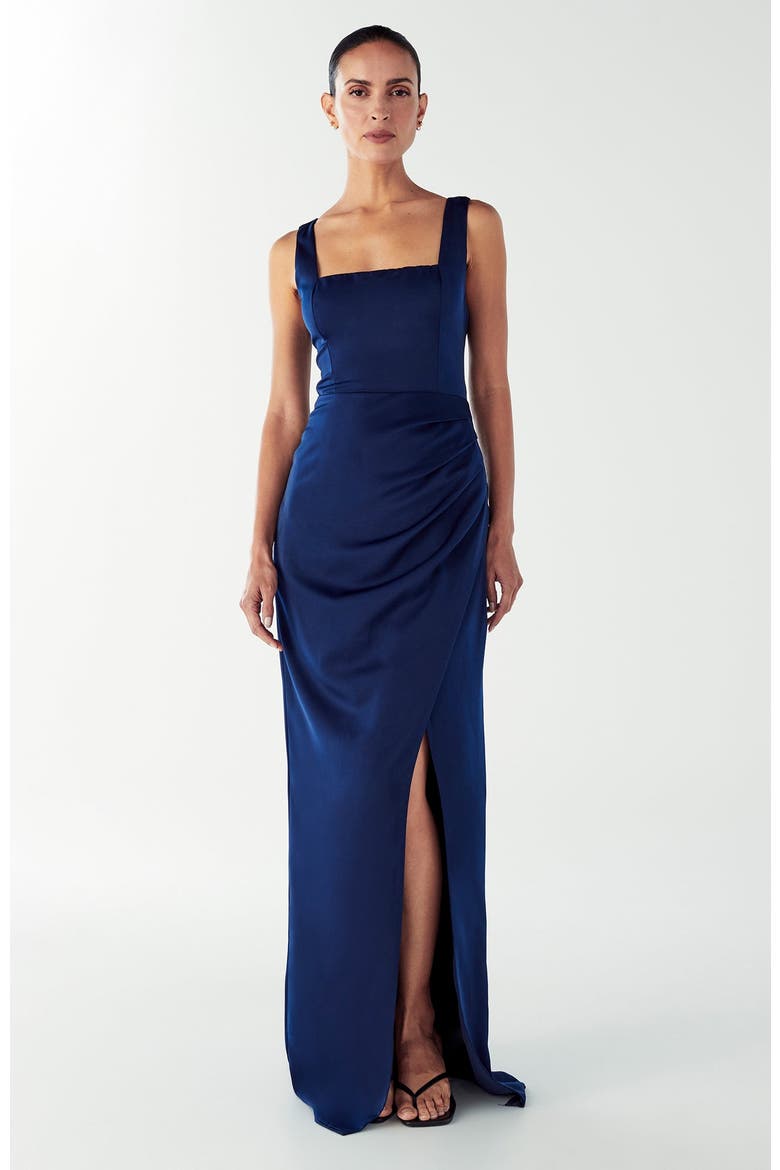 Detroit Maxi Dress, Alternate, color, Navy Blue