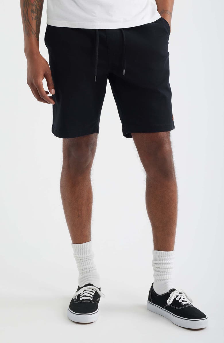 Rip Curl Classic Surf Corduroy Volley Shorts, Main, color, Black