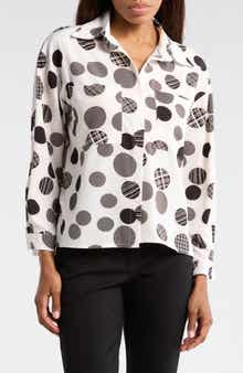 PATRIZIA LUCA Mix Dot Top