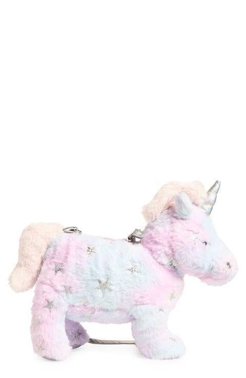 Kids' Faux Fur Unicorn Bag