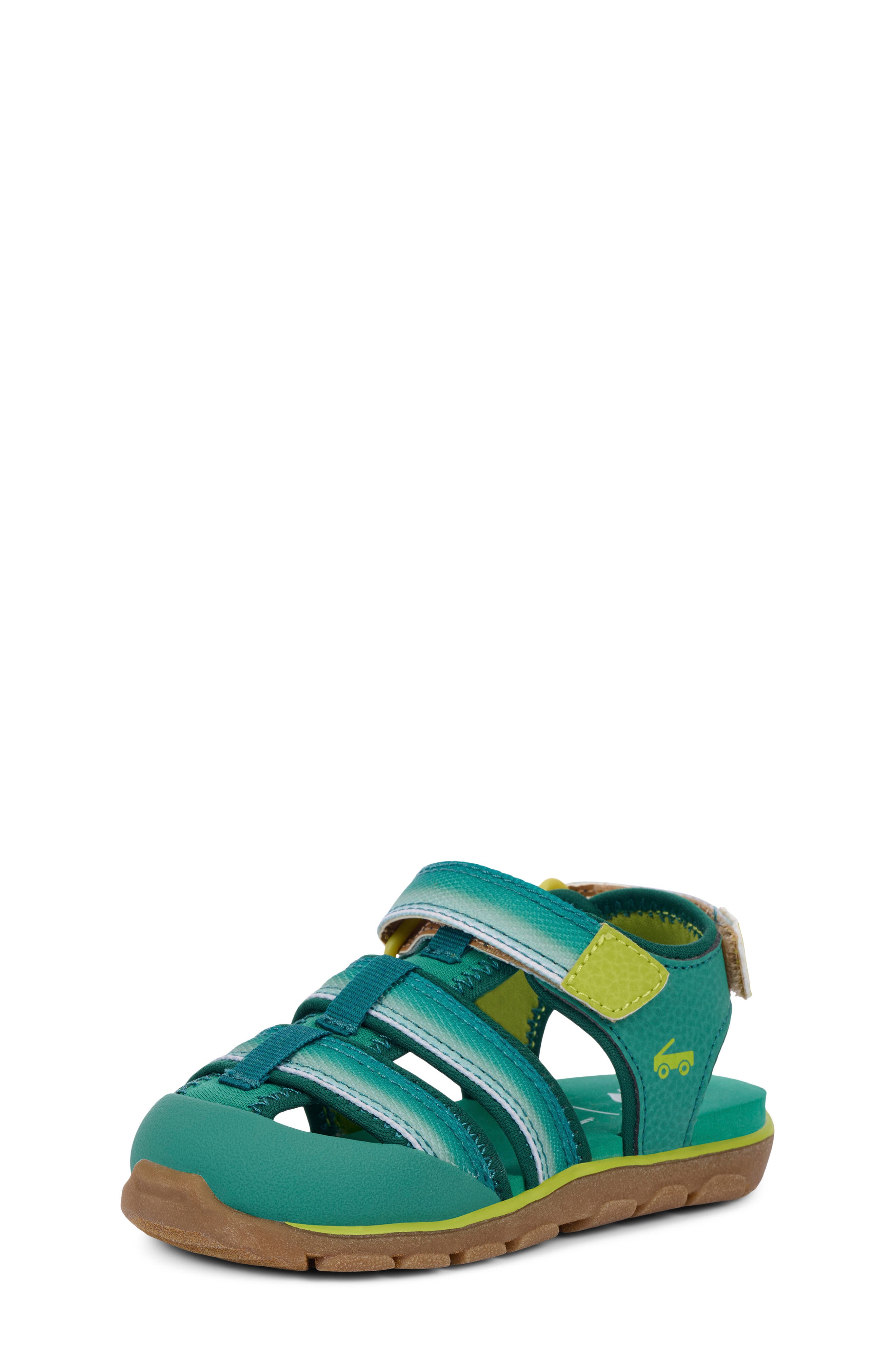 See Kai Run Kids' Wilder II Sandal, Alternate, color, Jungle Green