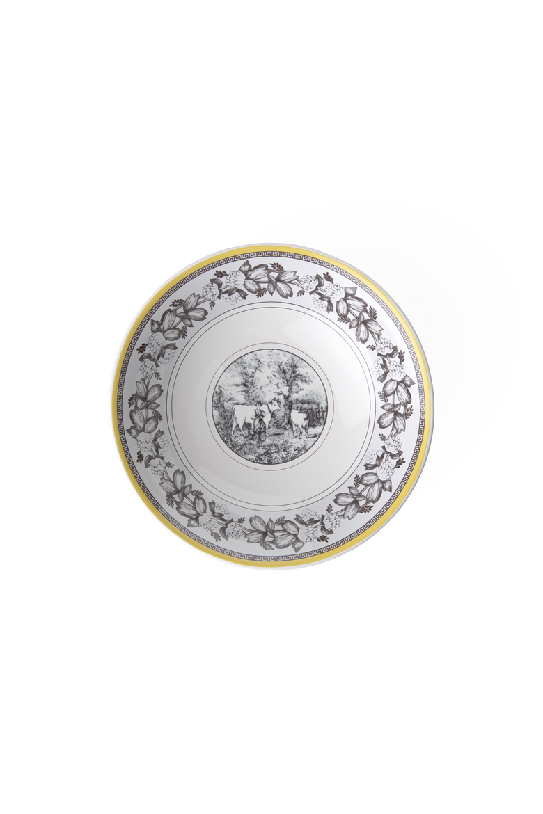 Audun Ferme Soup/Cereal Bowl, Alternate, color, White
