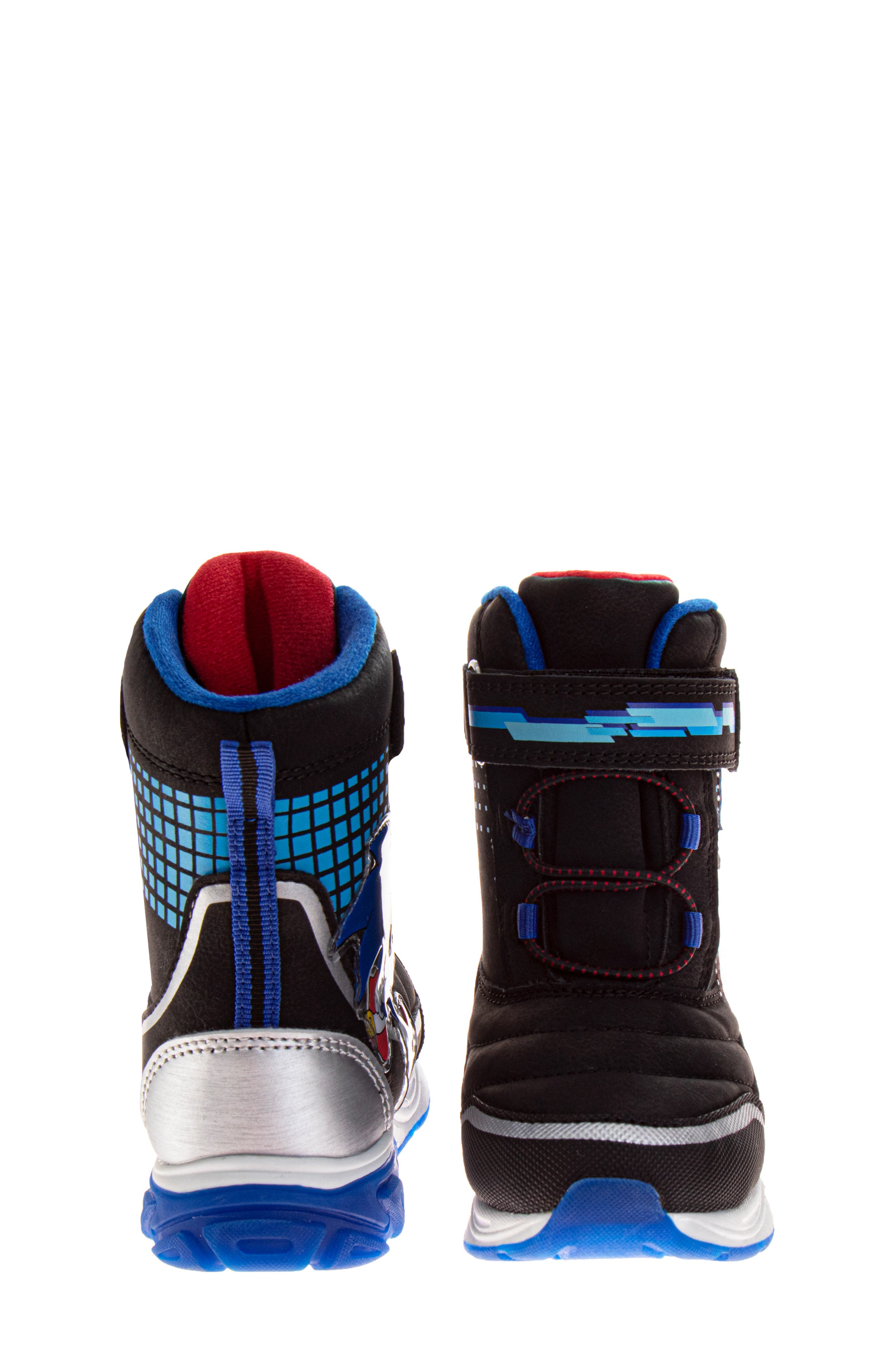 JOSMO Kids' Sonic The Hedgehog Snow Boot, Alternate, color, 