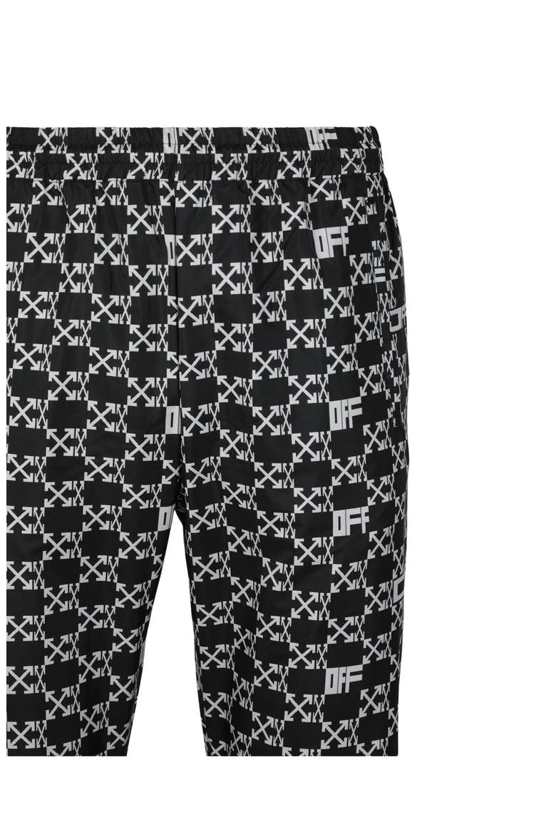 Monogram Allover Trackpants, Alternate, color, BLACK