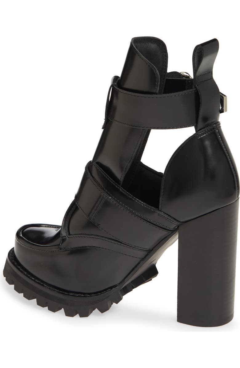 Jeffrey Campbell Craven Buckle Strap Bootie, Alternate, color,