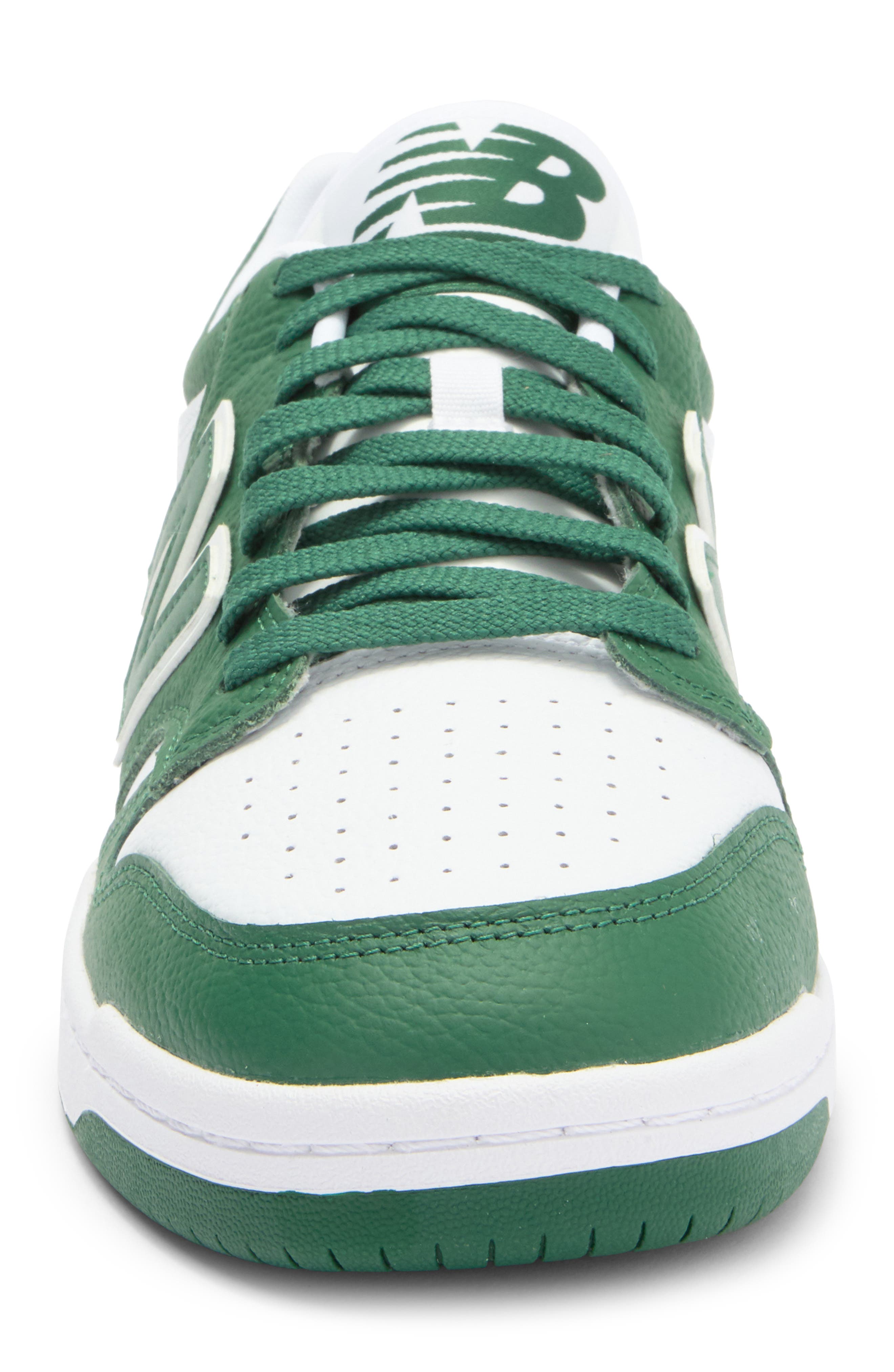 New Balance 480 Basketball Sneaker, Alternate, color, Team Forest Green/ White