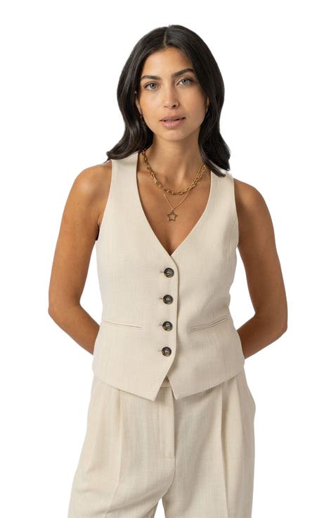 Women's Beige Vests | Nordstrom