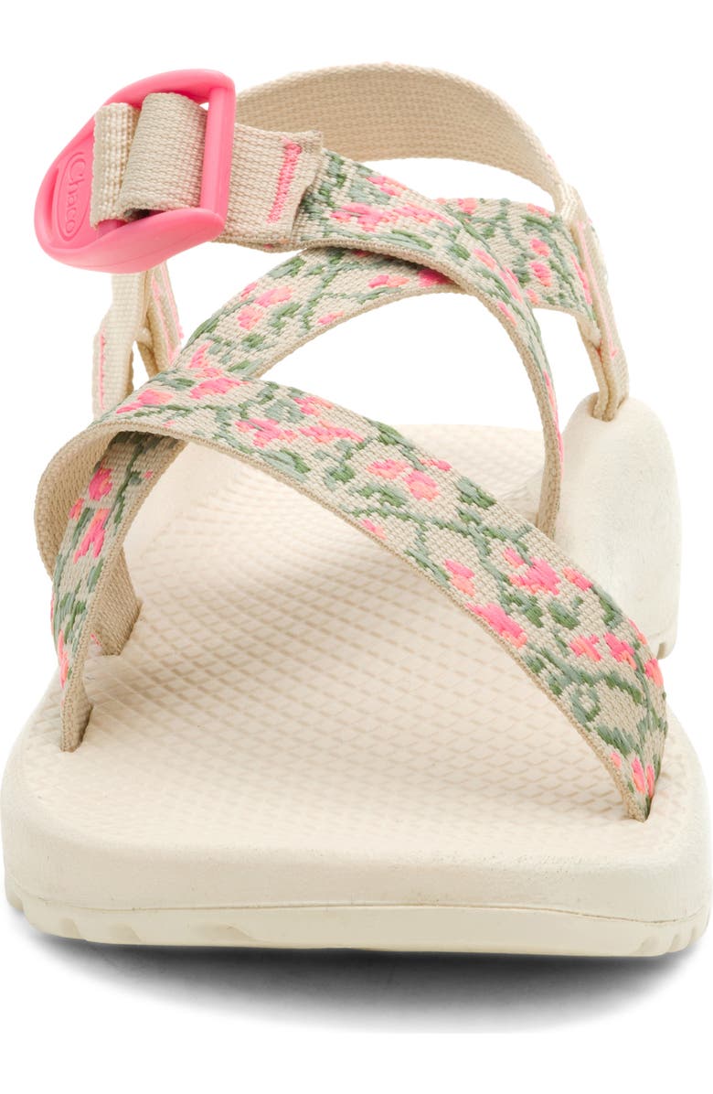 Chaco Z1 Classic Embroidered Garden Sandal, Alternate, color, Botanic Pink