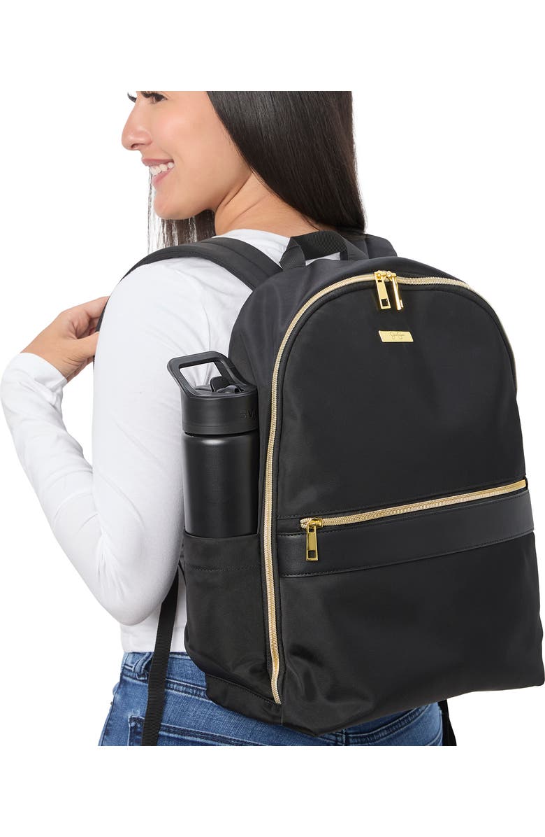 Jessica Simpson Cute Fashion Backpack for Everyday Use, Alternate, color, Black