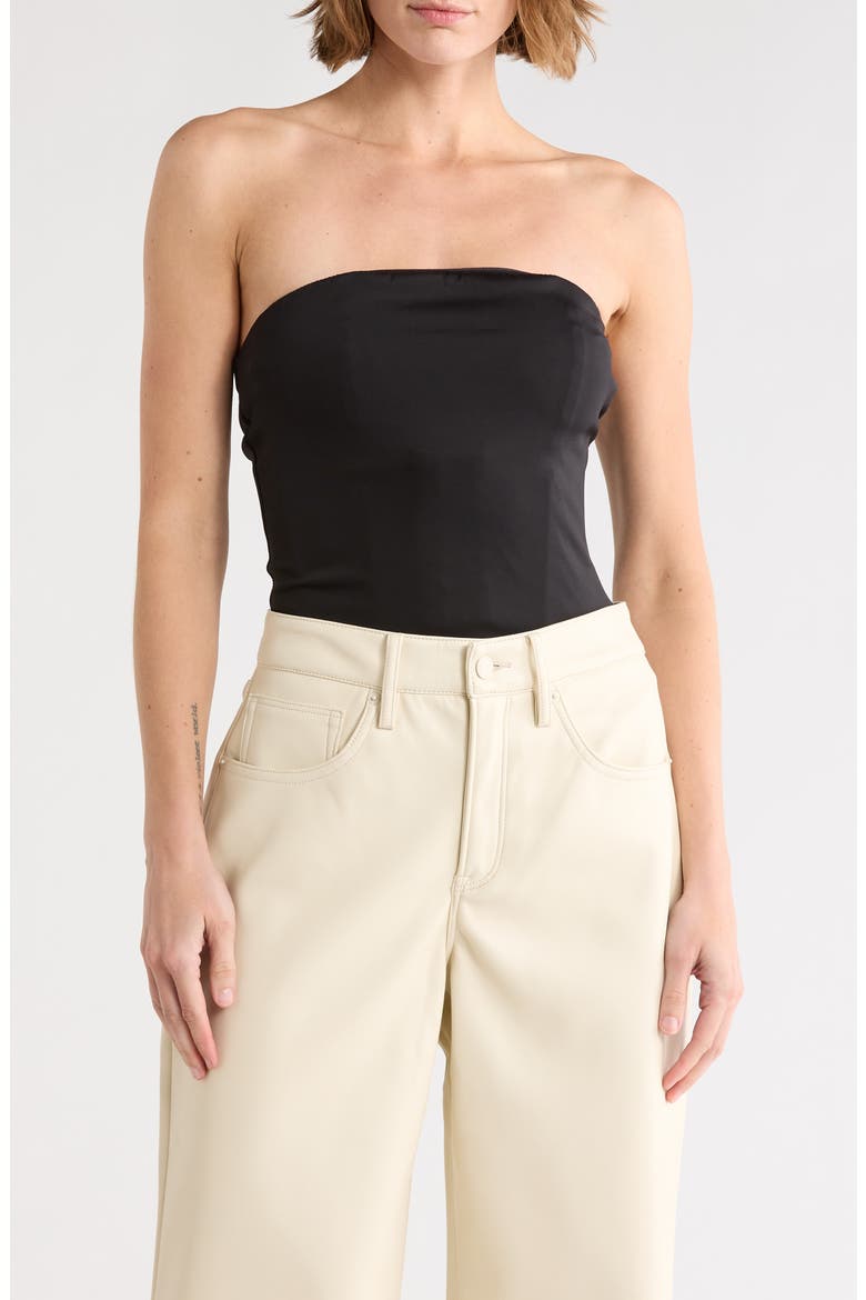 Sculpting Corset Strapless Bodysuit, Main, color, BLACK001