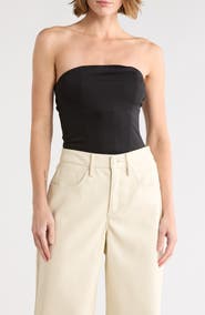 Good American Sculpting Corset Strapless Bodysuit