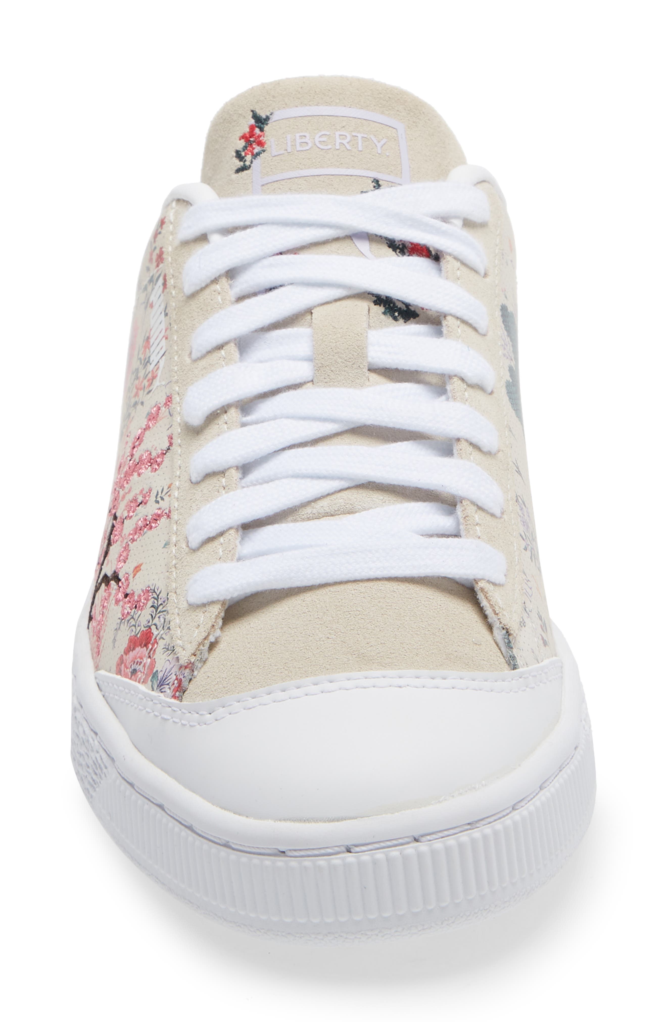 PUMA x Liberty Basket Low Top Sneaker, Alternate, color, 