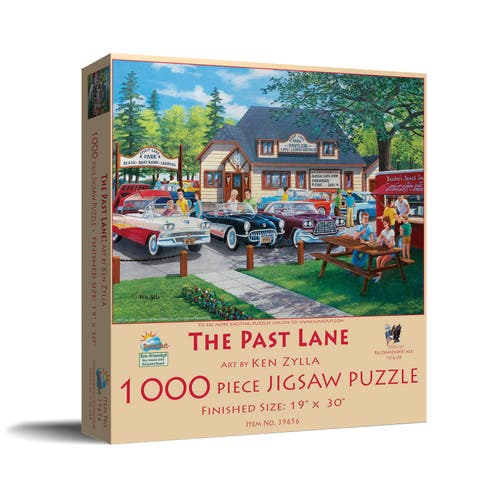 The Past Lane 1000 piece Jigsaw Puzzle for Adults