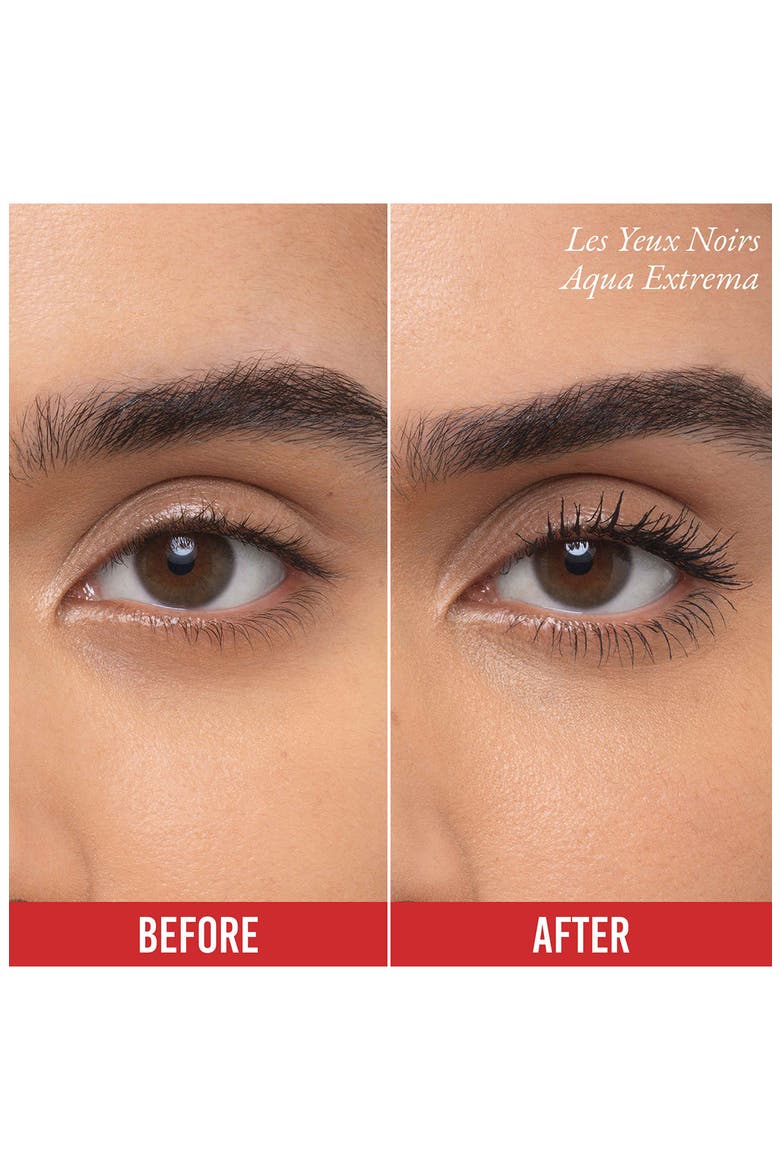 Les Yeuxs Noirs Aqua Extrema Mascara, Alternate, color, BLACK