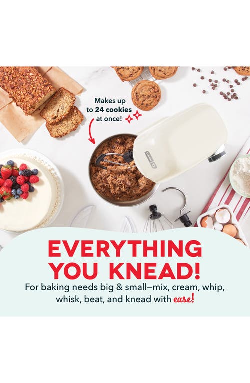 Dash Tilt-head 3.5-quart Stand Mixer In White