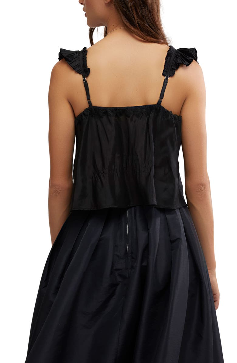 Free People Harmony Lace Inset Tank, Alternate, color, 