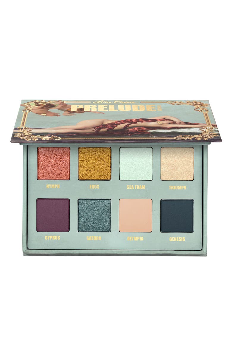 Lime Crime Prelude Chroma Eyeshadow Palette, Main, color, 