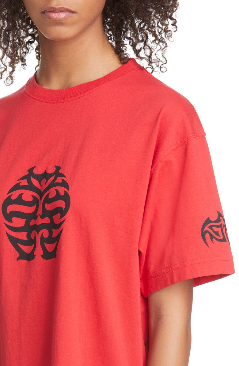 VETEMENTS Good Fortune Cotton Tee, Alternate, color, 