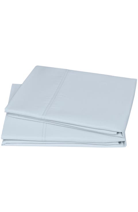 Set of 2 Pillowcases - Hotel Luxe 800 Thread Count 100% Cotton Sateen