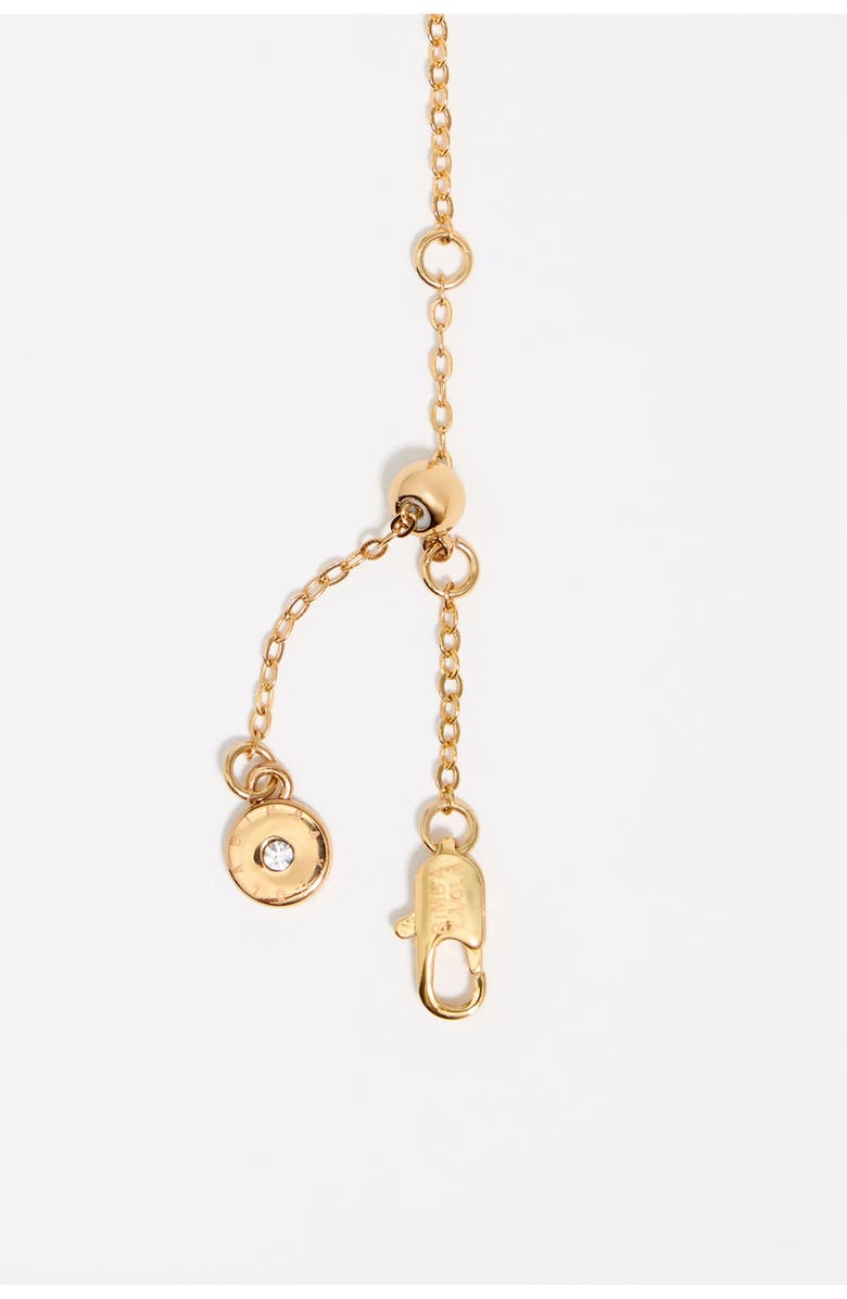 Bimba y Lola Dark Panther Necklace, Alternate, color,