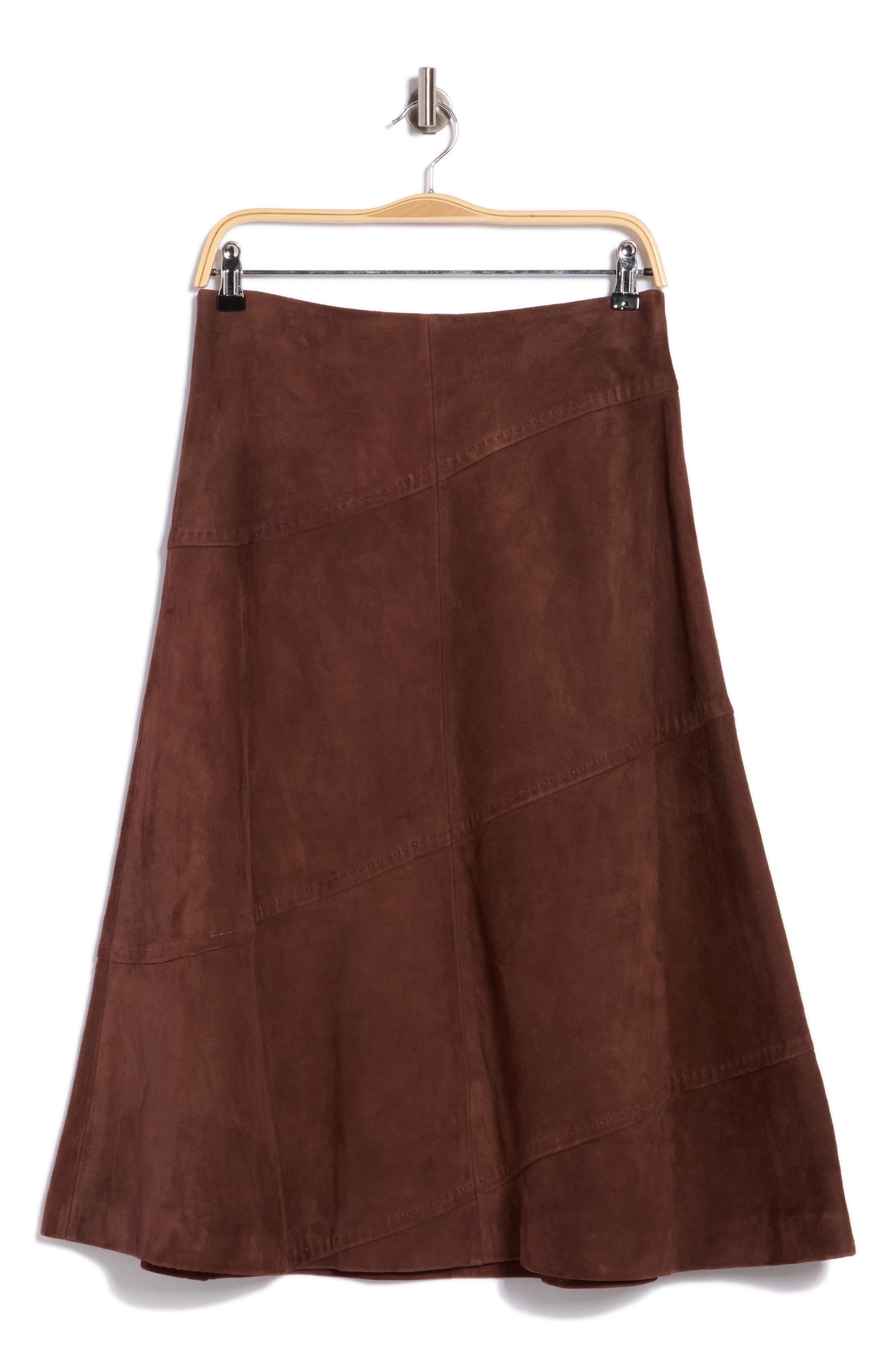 Sosie Suede Midi Skirt