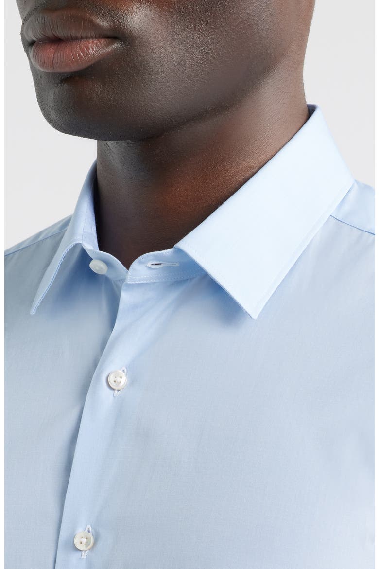Regular Fit Dress Shirt, Alternate, color, LIGHT BLUE