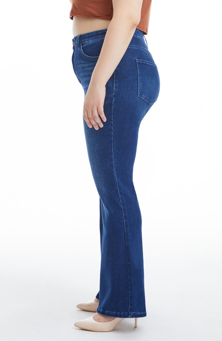 Bayeas High Waist Flare Jeans, Alternate, color, Dark Blue