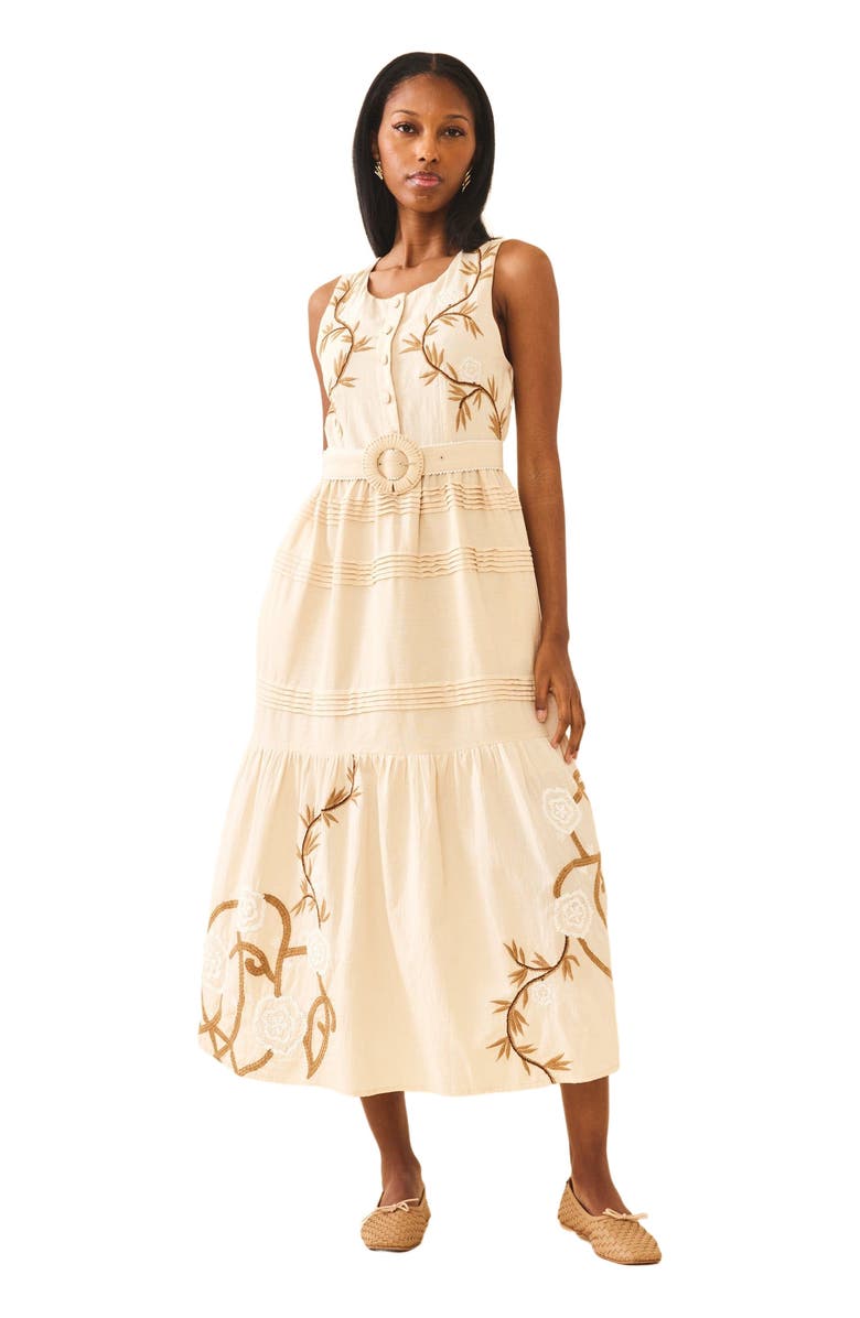 Eddy Sophia Dress, Main, color, Beige