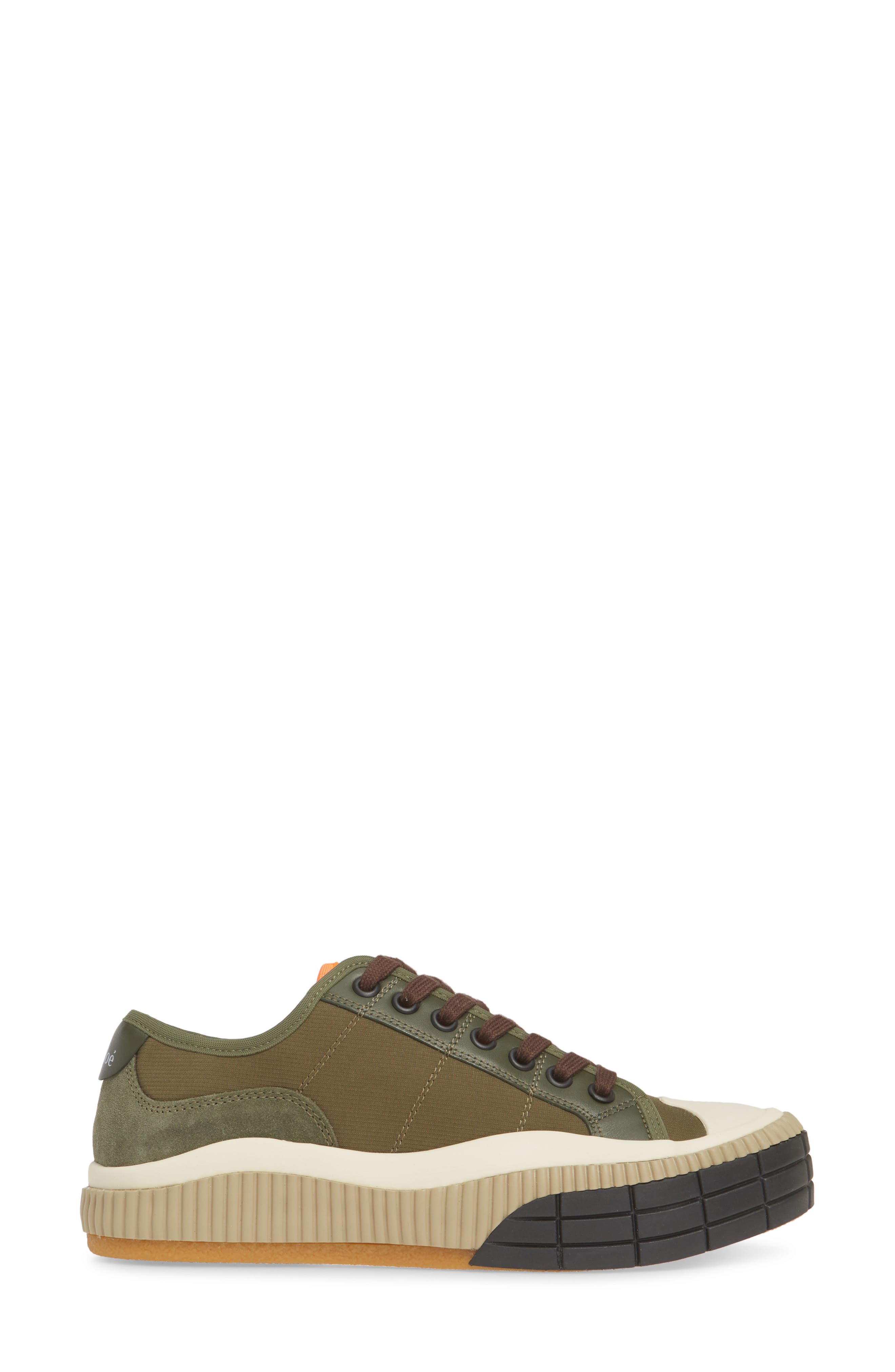 Chloé Clint Low Top Sneaker, Alternate, color, 