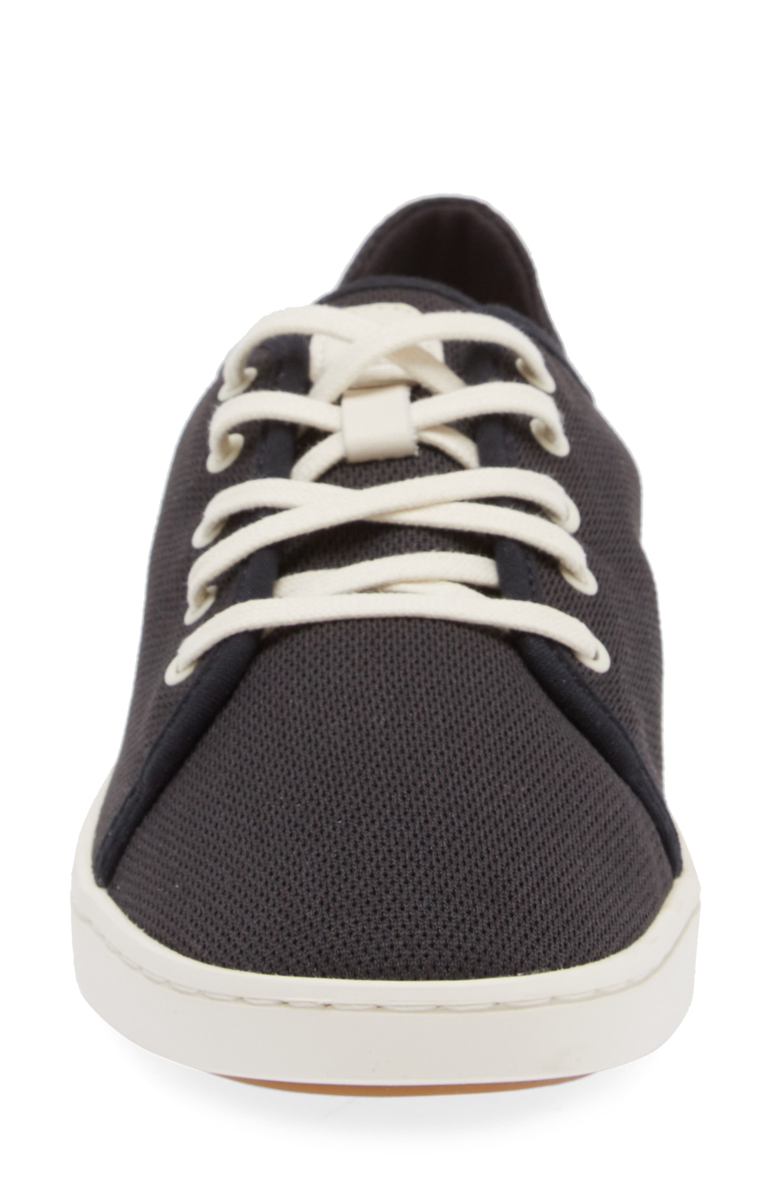 OluKai Pehuea Li Convertible Sneaker, Alternate, color, Black / White Sand