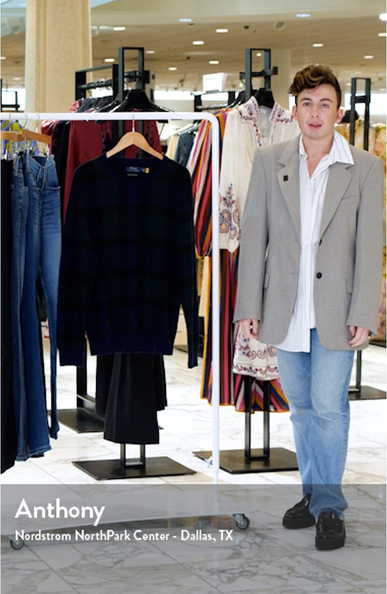 Plaid Wool Sweater, sales video thumbnail