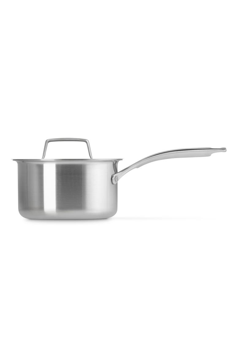2-Quart Essential Stainless Steel Saucepan, Alternate, color, STAINLESS STEEL
