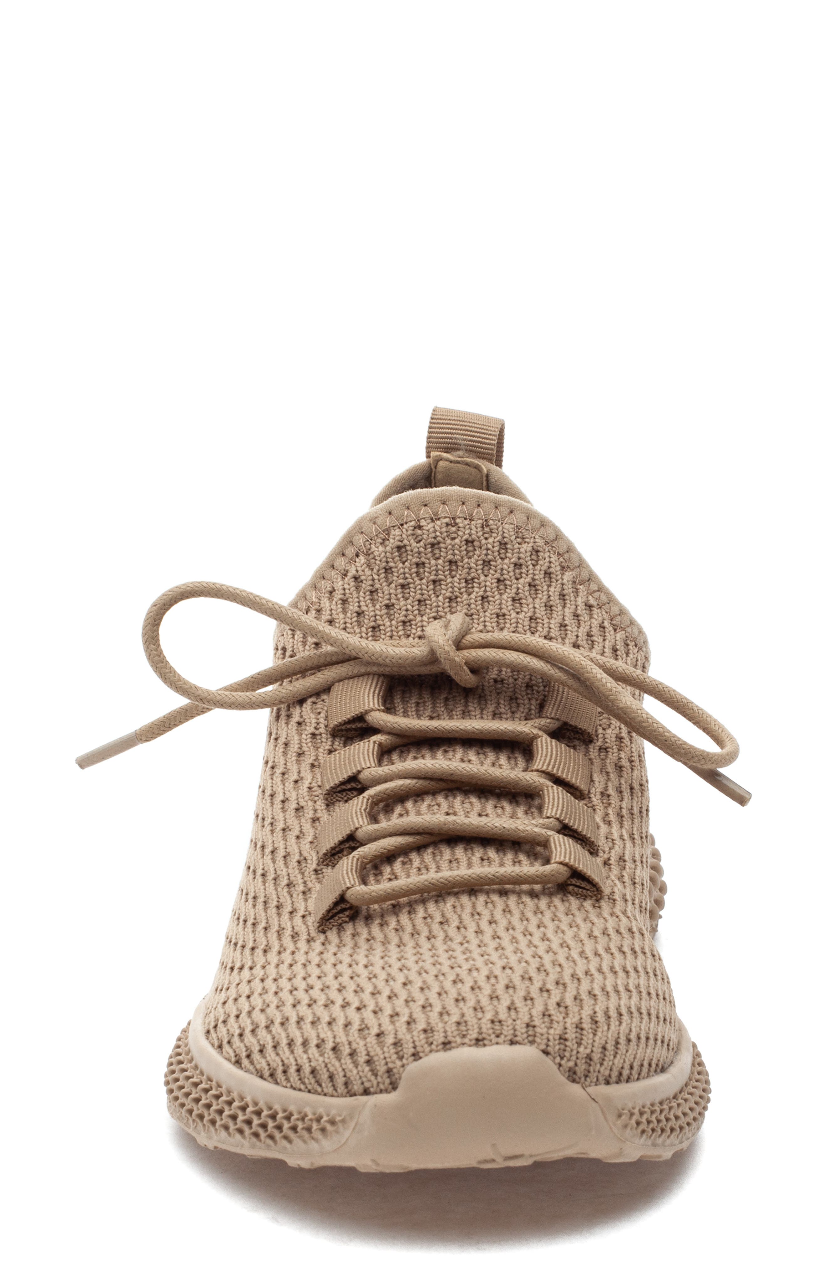 Devon Knit Sneaker, Alternate, color, SAND KNIT
