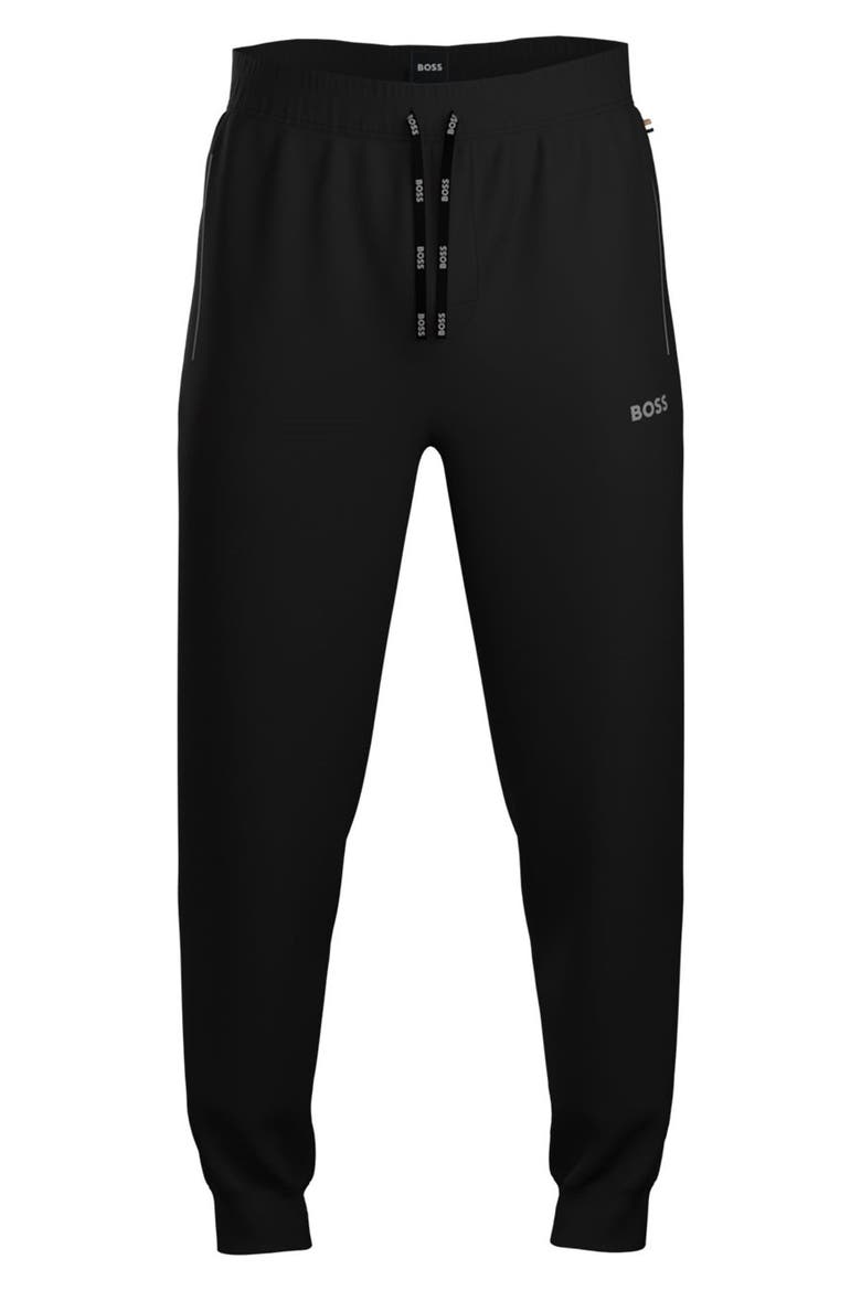Mix & Match Pajama Joggers, Main, color, BLACK