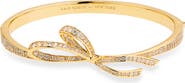 KATE SPADE SATURDAY all tied up pavé bangle bracelet