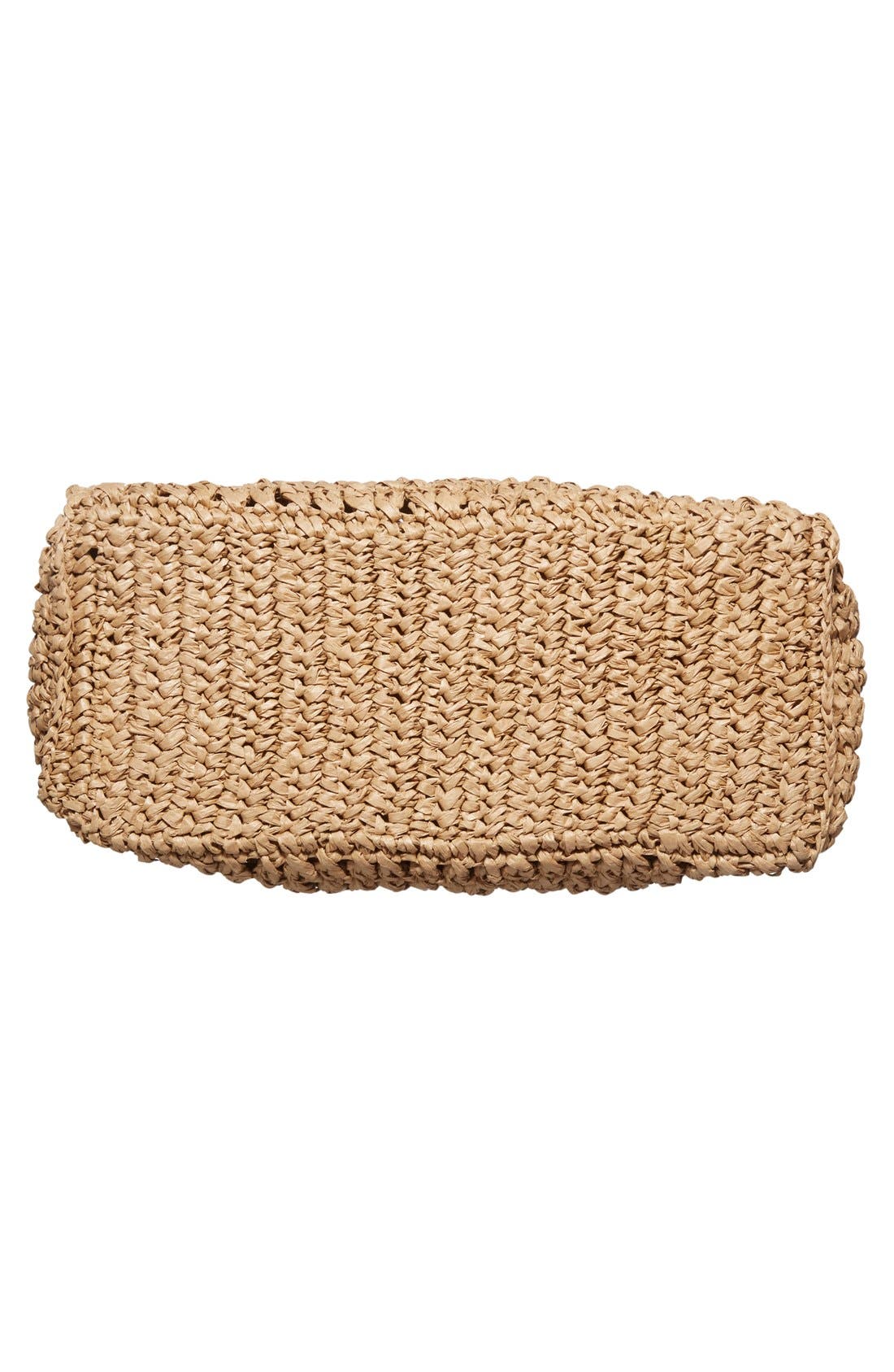 San Diego Hat Woven Straw Tote, Alternate, color, 