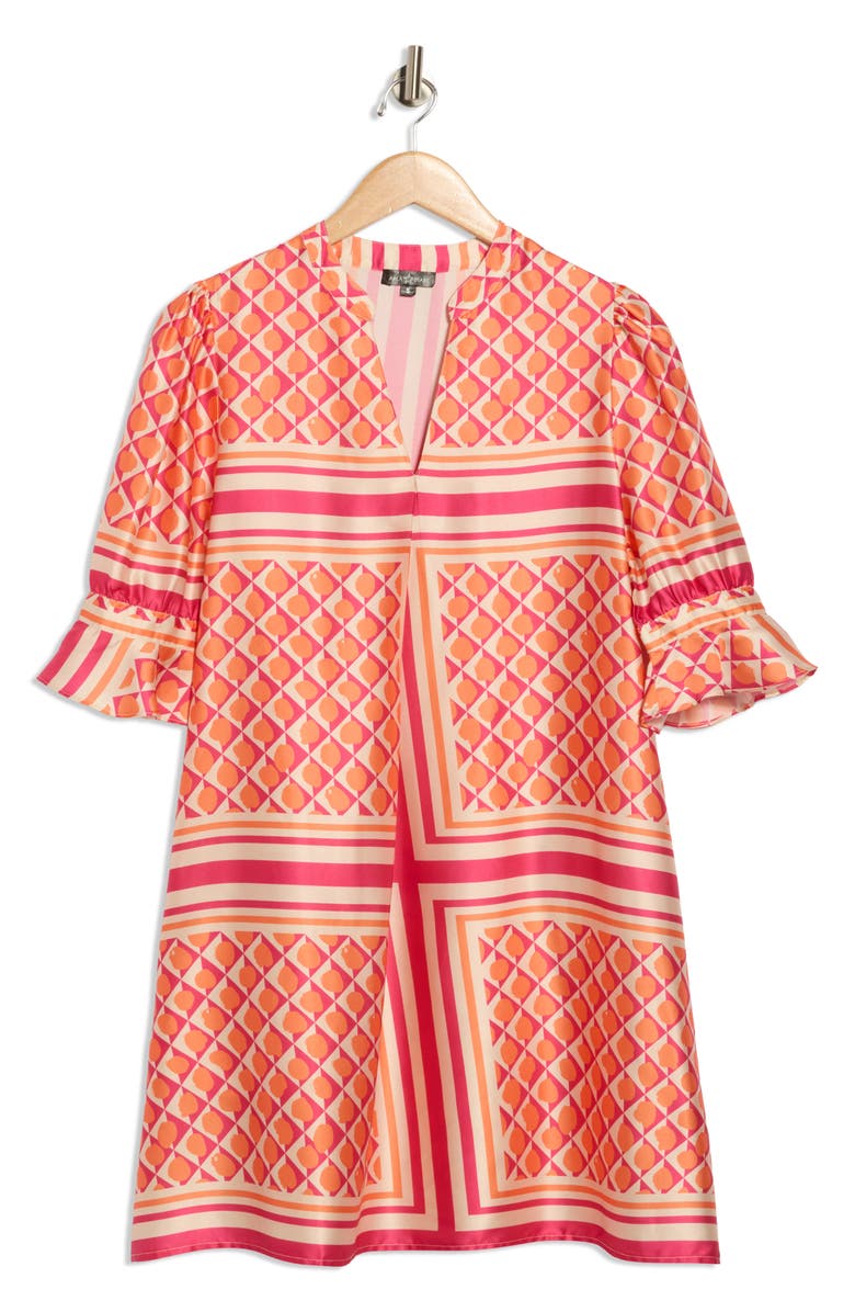 AREA STARS Tunic Dress, Alternate, color, Orange