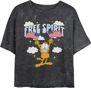 Garfield Junior's Garfield Free Spirit Smile  Graphic T-Shirt