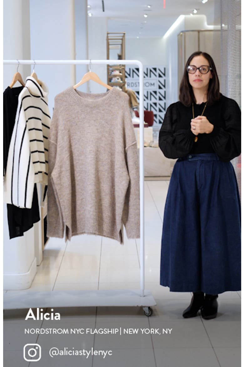 Curve Exposed Seam Sweater video