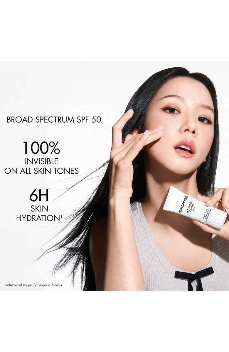 DIOR Invisible UV Fluid Hydrating Face Sunscreen, Alternate, color, 
