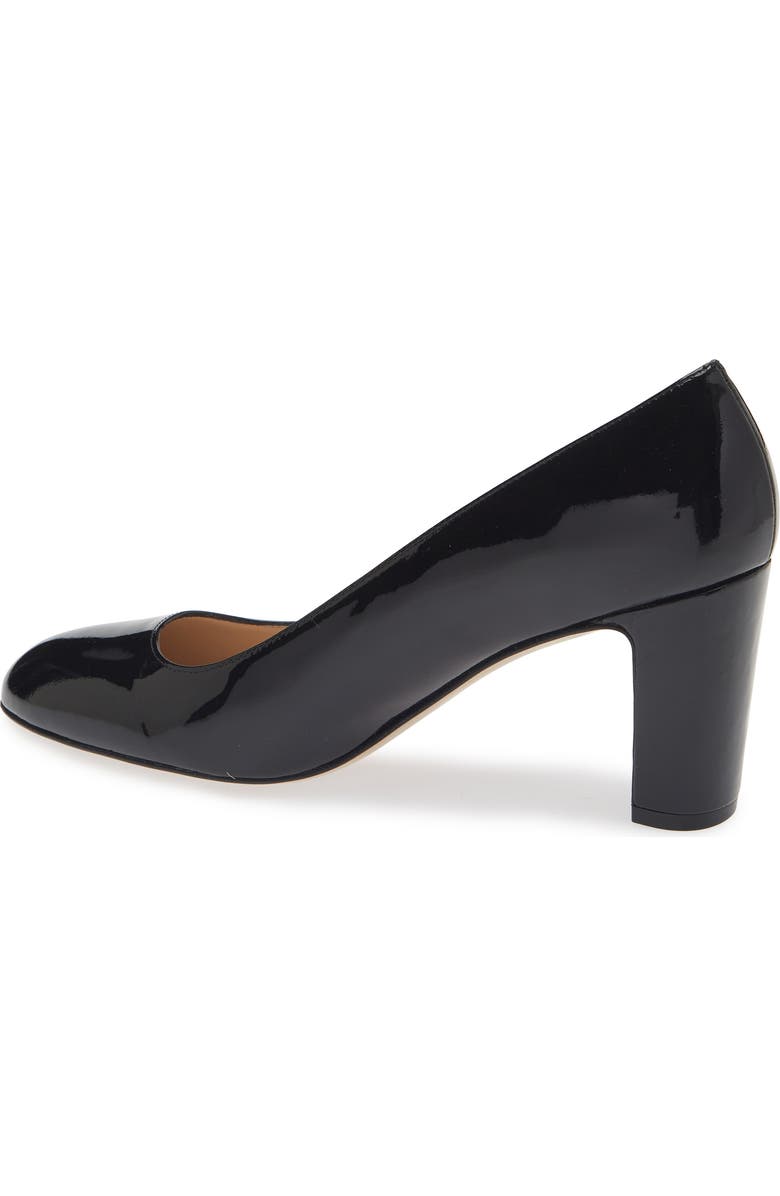 Stuart Weitzman Vida 75 Pump, Alternate, color, Black Patent