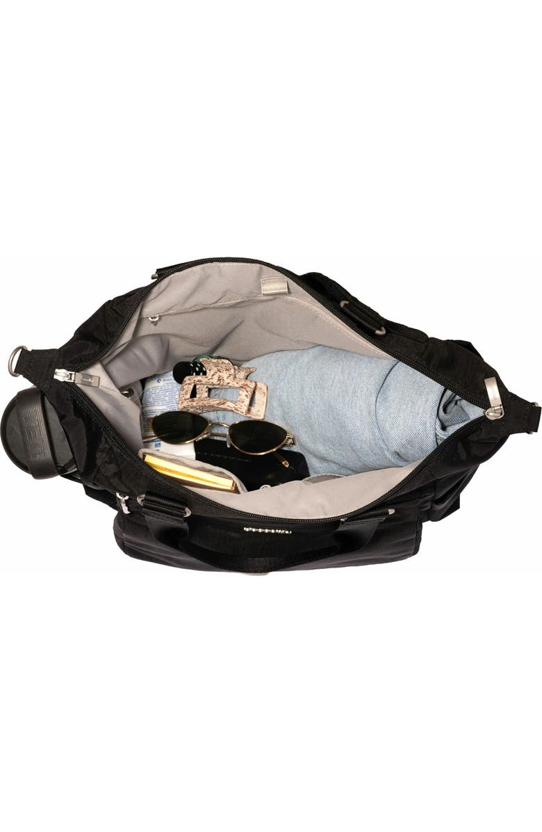 BAGGALLINI Trifecta Convertible Backpack with RFID Wristlet, Alternate, color, Black