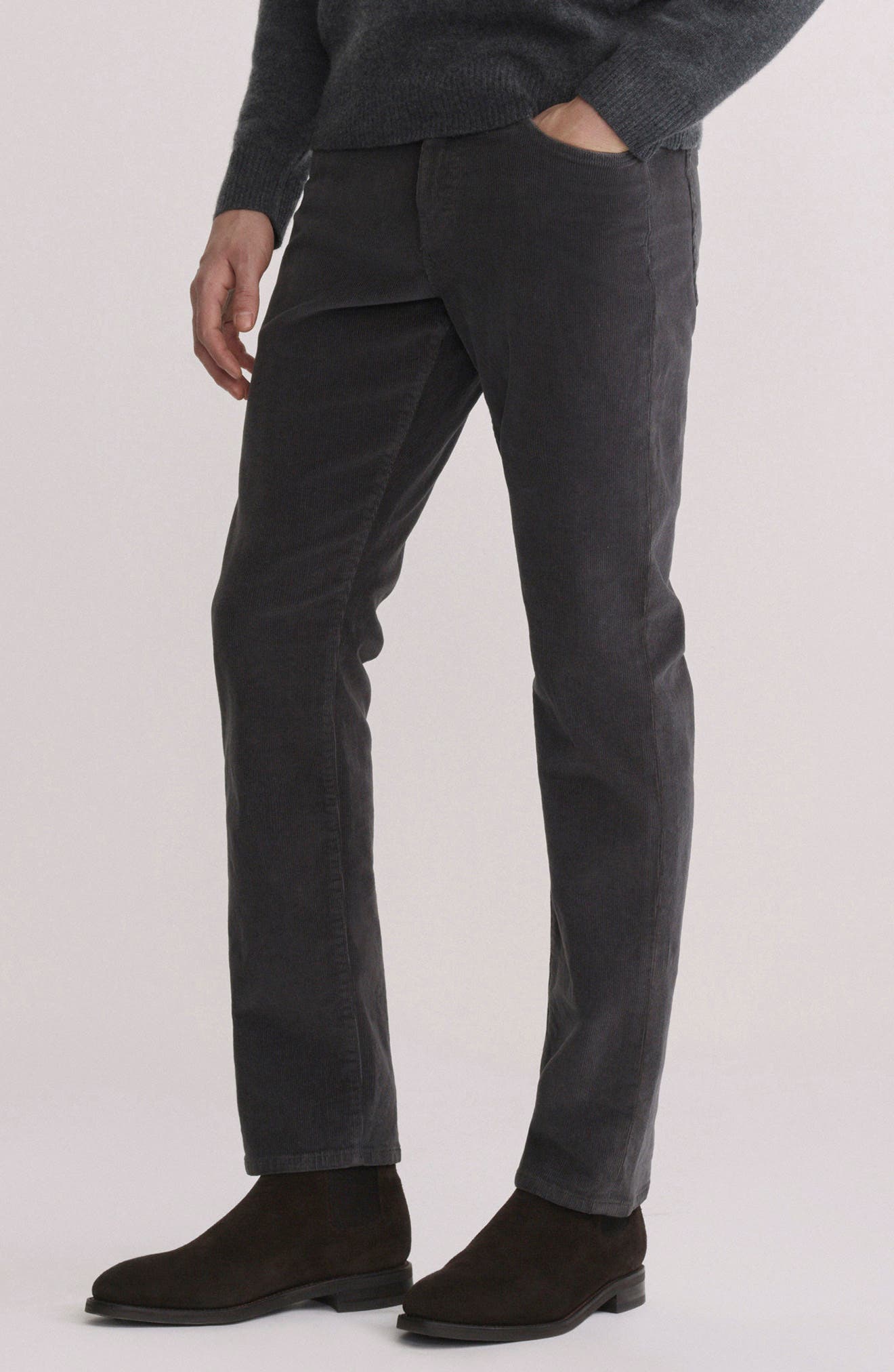 DL1961 Russell Slim Straight Corduroy Pants (Men) | Nordstrom
