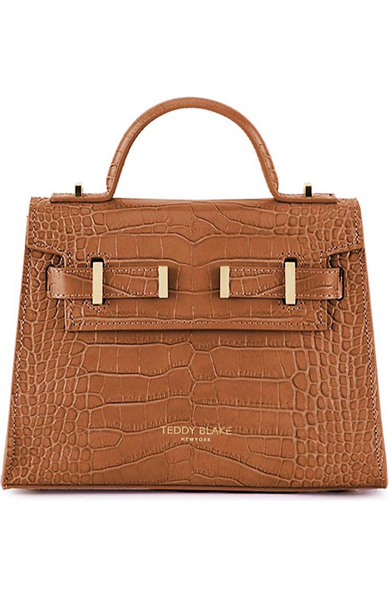Teddy Blake Ava Croco 9", Main, color, Camel Brown