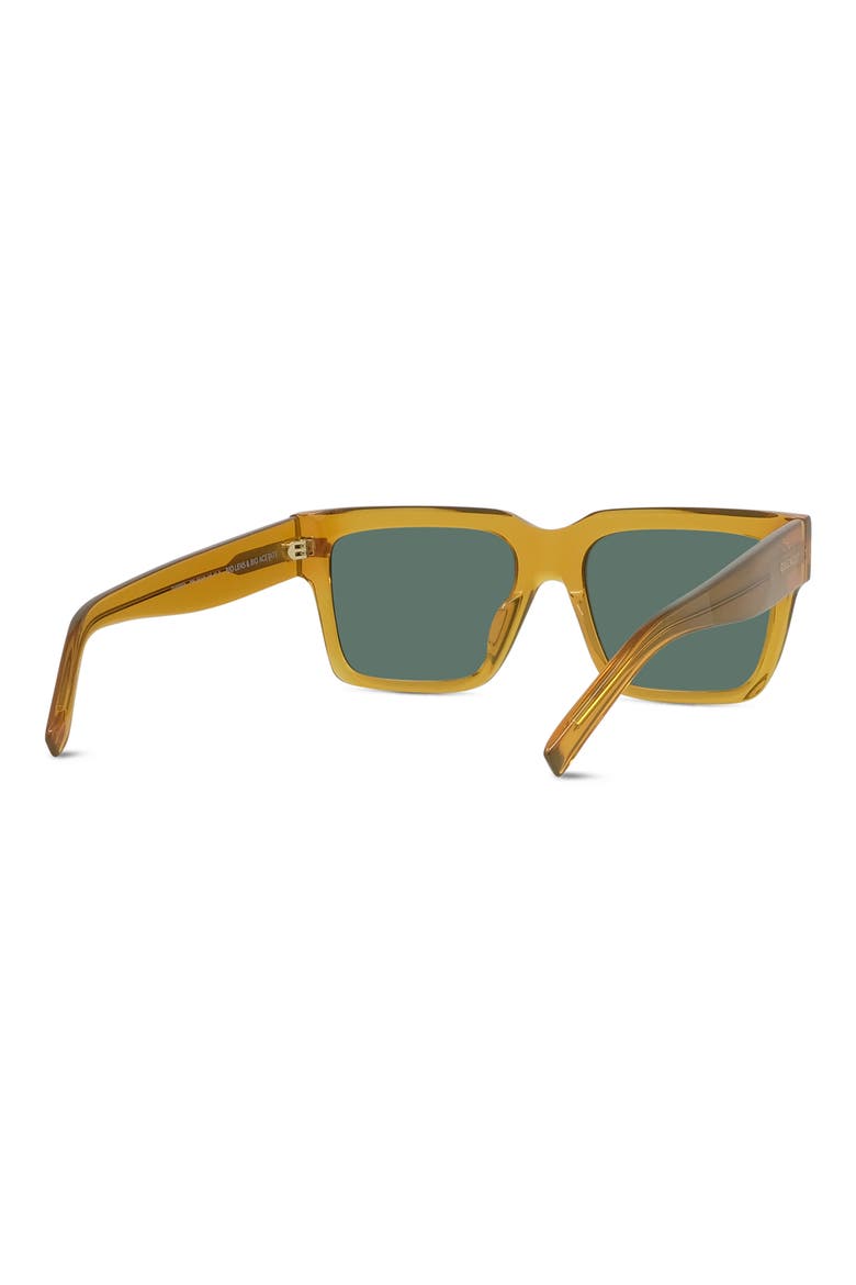 GV Day Square Sunglasses, Alternate, color, SHINY YELLOW / GREEN