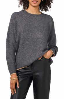 Vince Camuto Tipped Crewneck Sweater