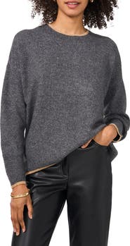 Vince Camuto Tipped Crewneck Sweater