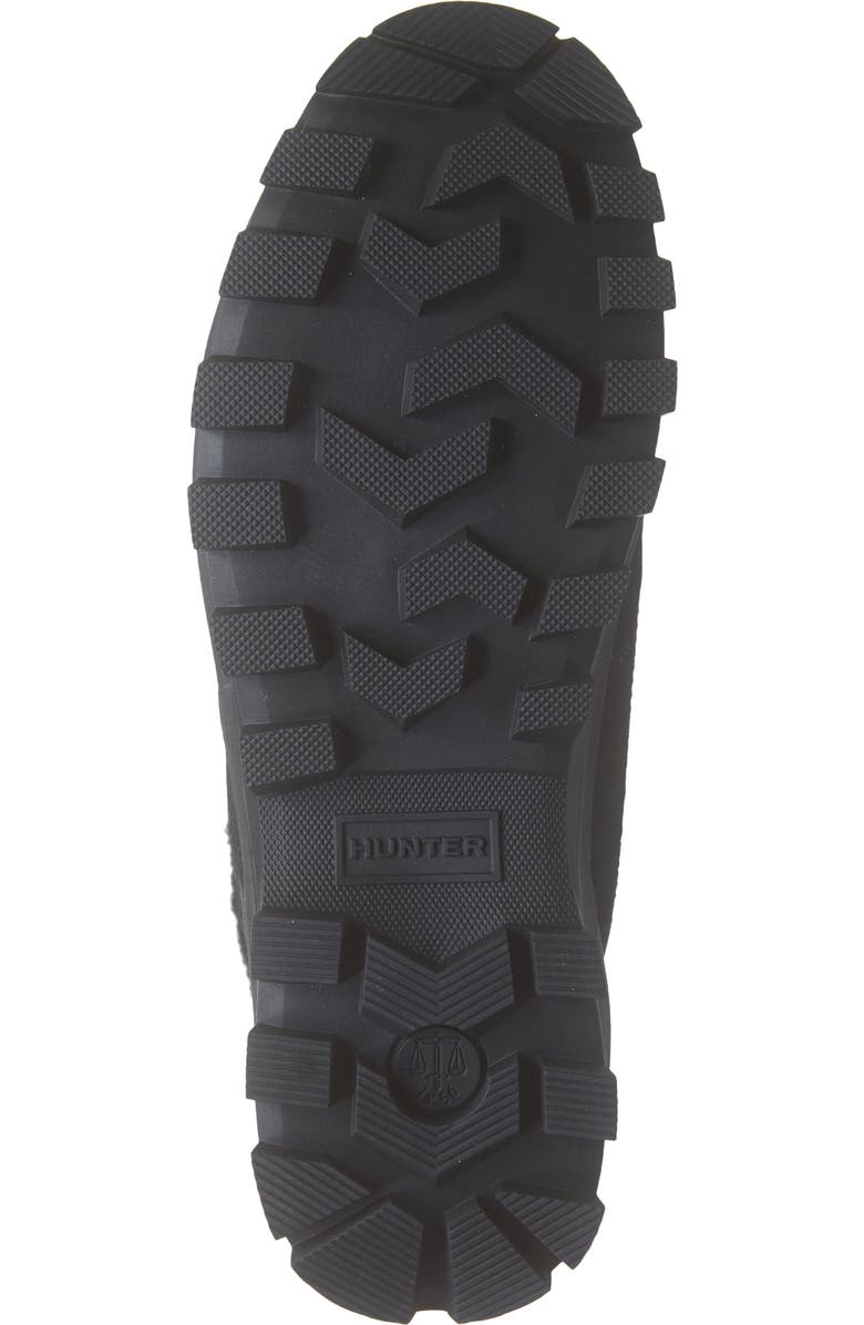 Hunter Waterproof & Insulated Recycled Commando Boot, Alternate, color,
