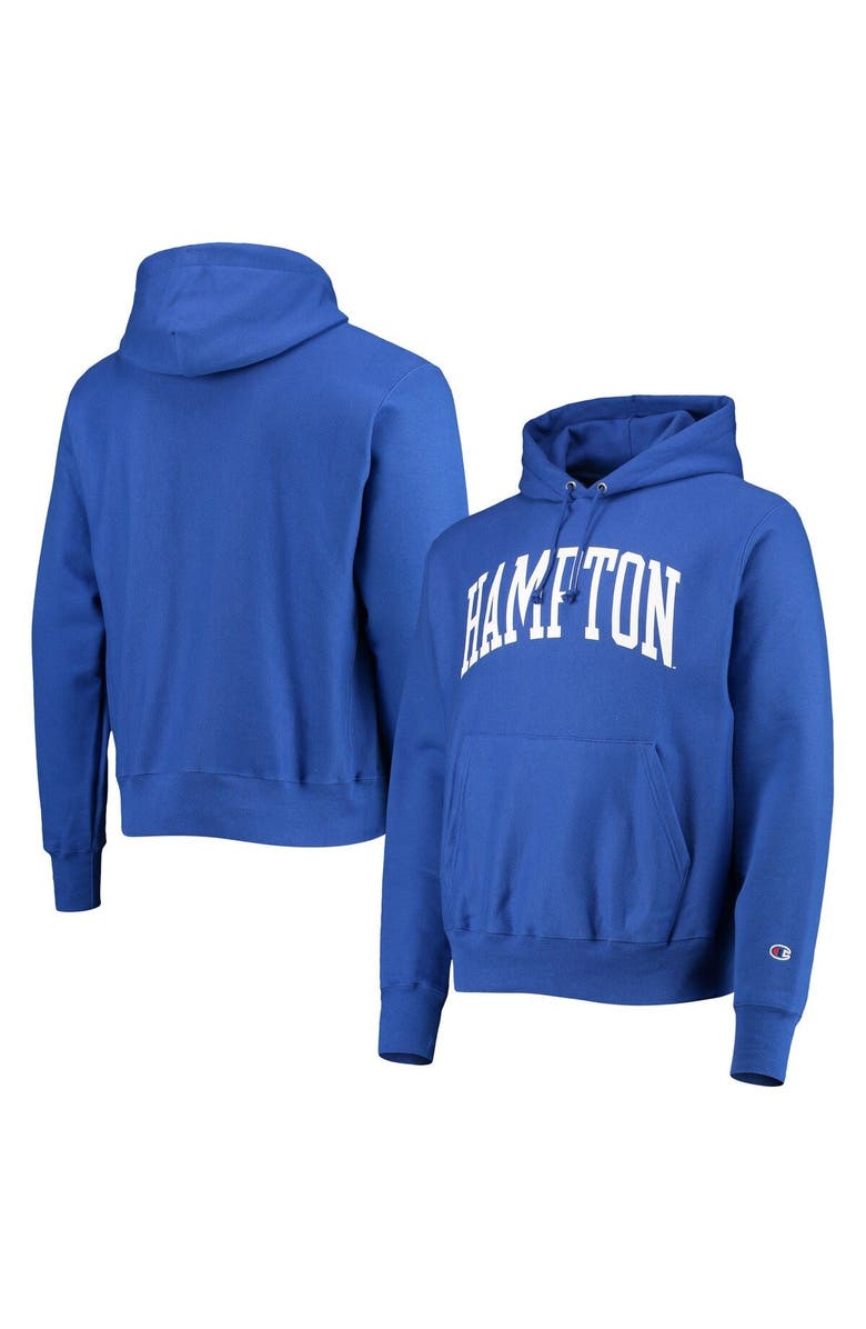 Champion Men's Champion Royal Hampton Pirates Tall Arch Pullover Hoodie, Main, color,