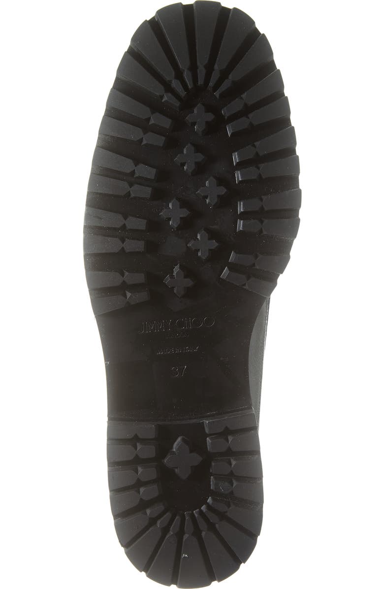 Jimmy Choo Deanna Naplack Loafer, Alternate, color, Black